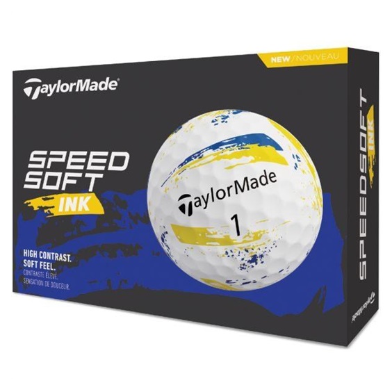 TaylorMade SpeedSoft Ink Golfbälle