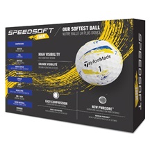 TaylorMade SpeedSoft Ink Golfbälle