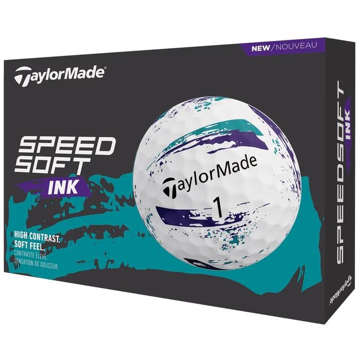 TaylorMade SpeedSoft Ink Golfbälle