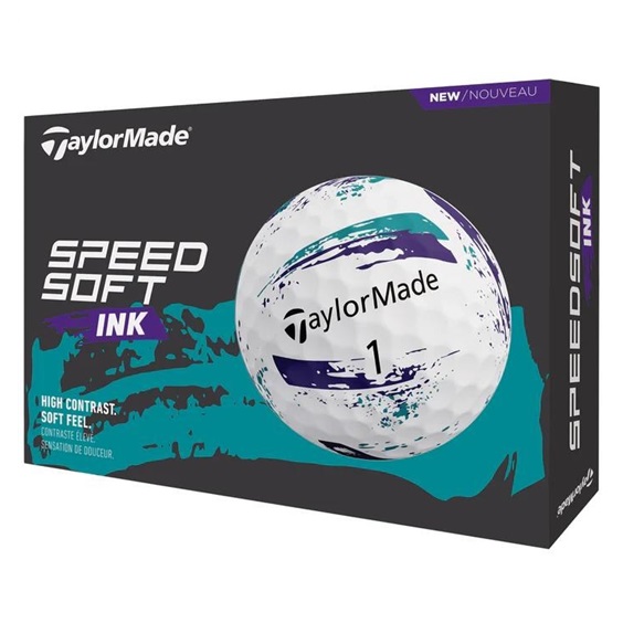 TaylorMade SpeedSoft Ink Golfbälle