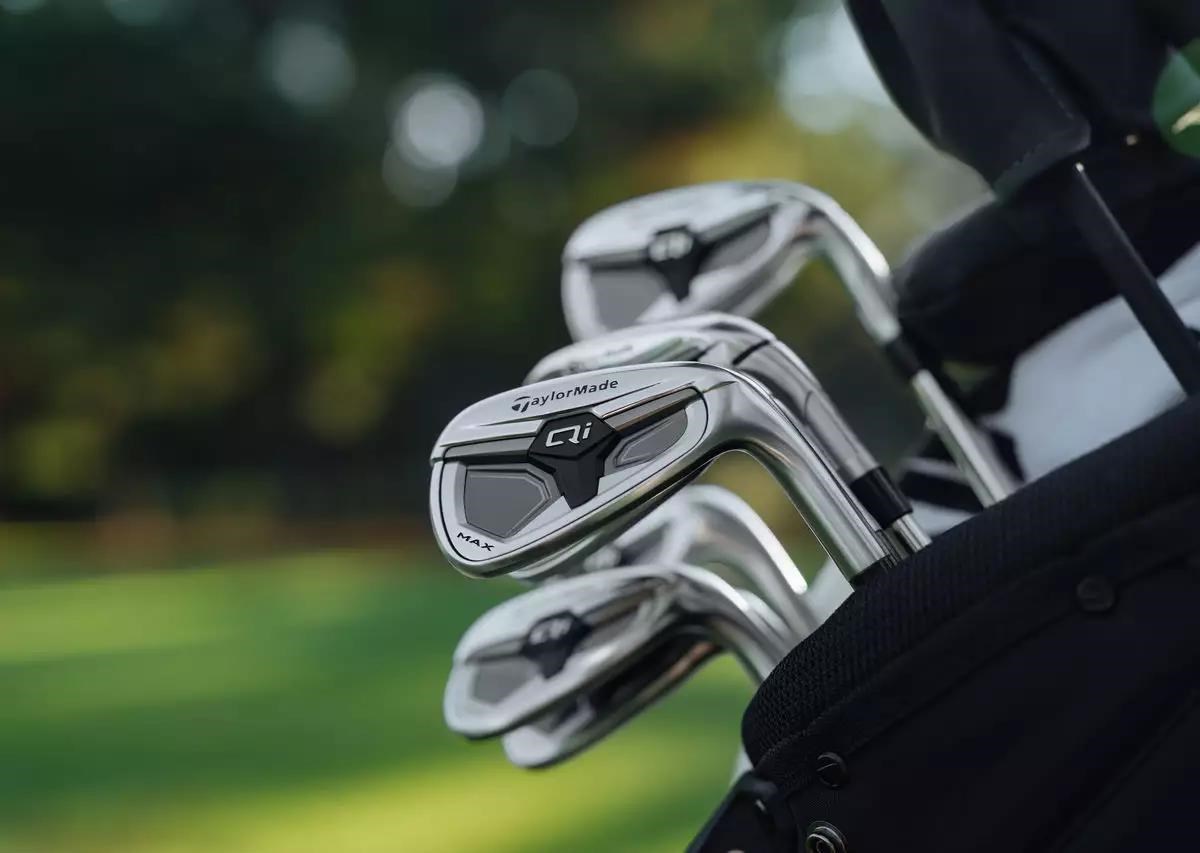 TaylorMade Qi Max Herren Eisen, Graphit