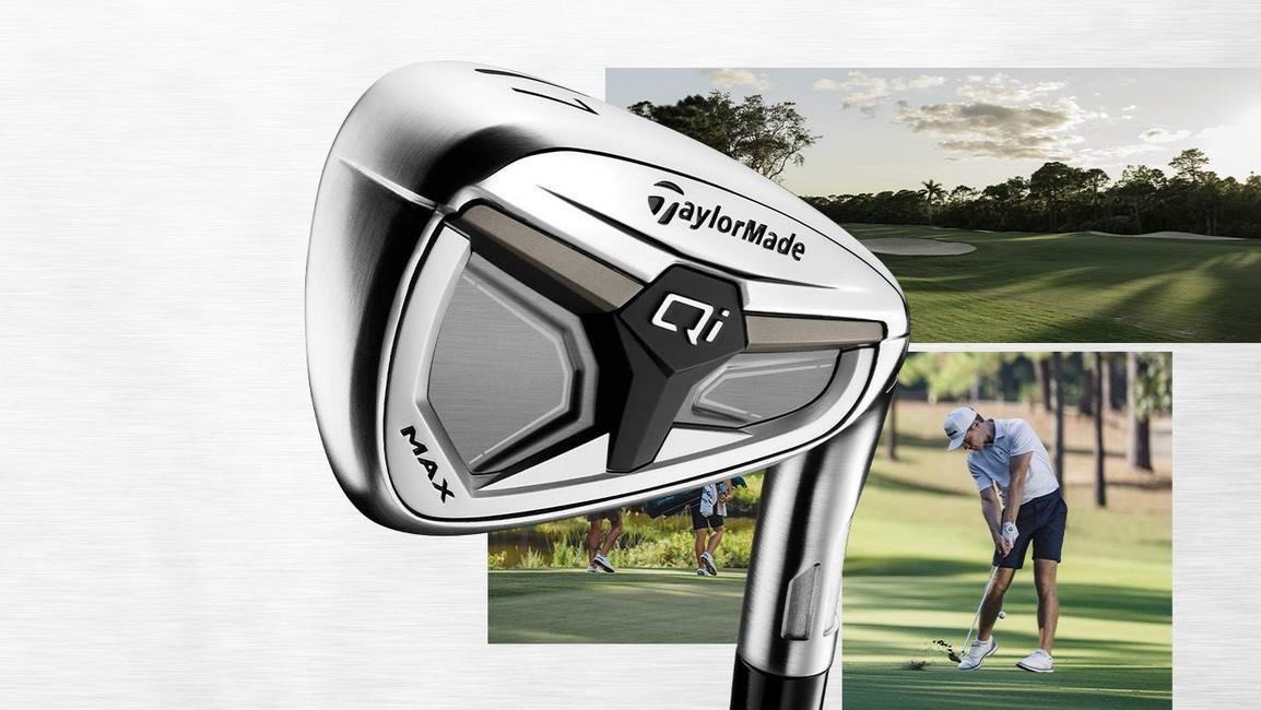 TaylorMade Qi Max Herren Eisen, Stahl
