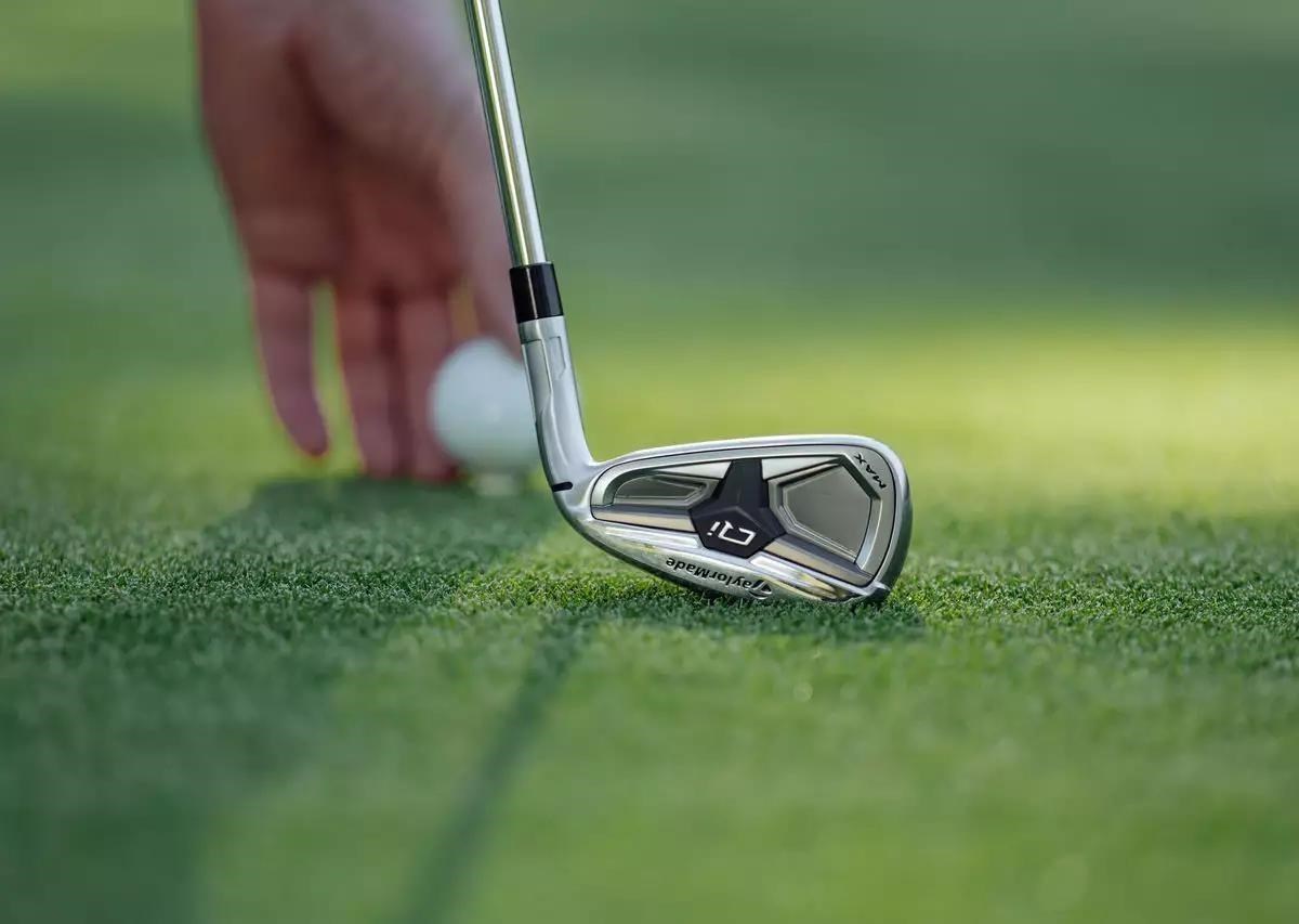 TaylorMade Qi Max Herren Eisen, Stahl