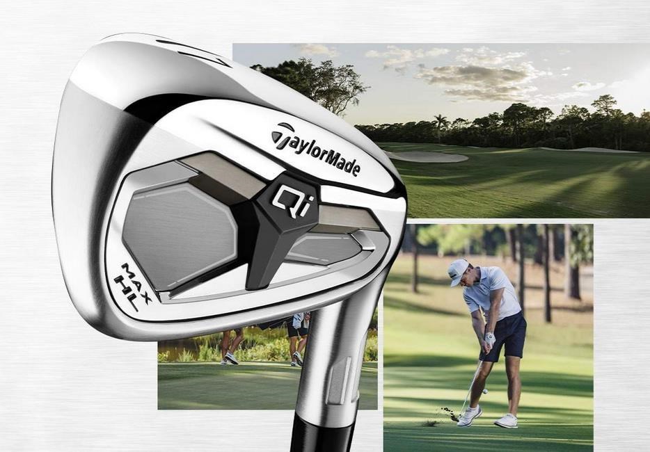 TaylorMade Qi Max HL Herren Eisen, Stahl