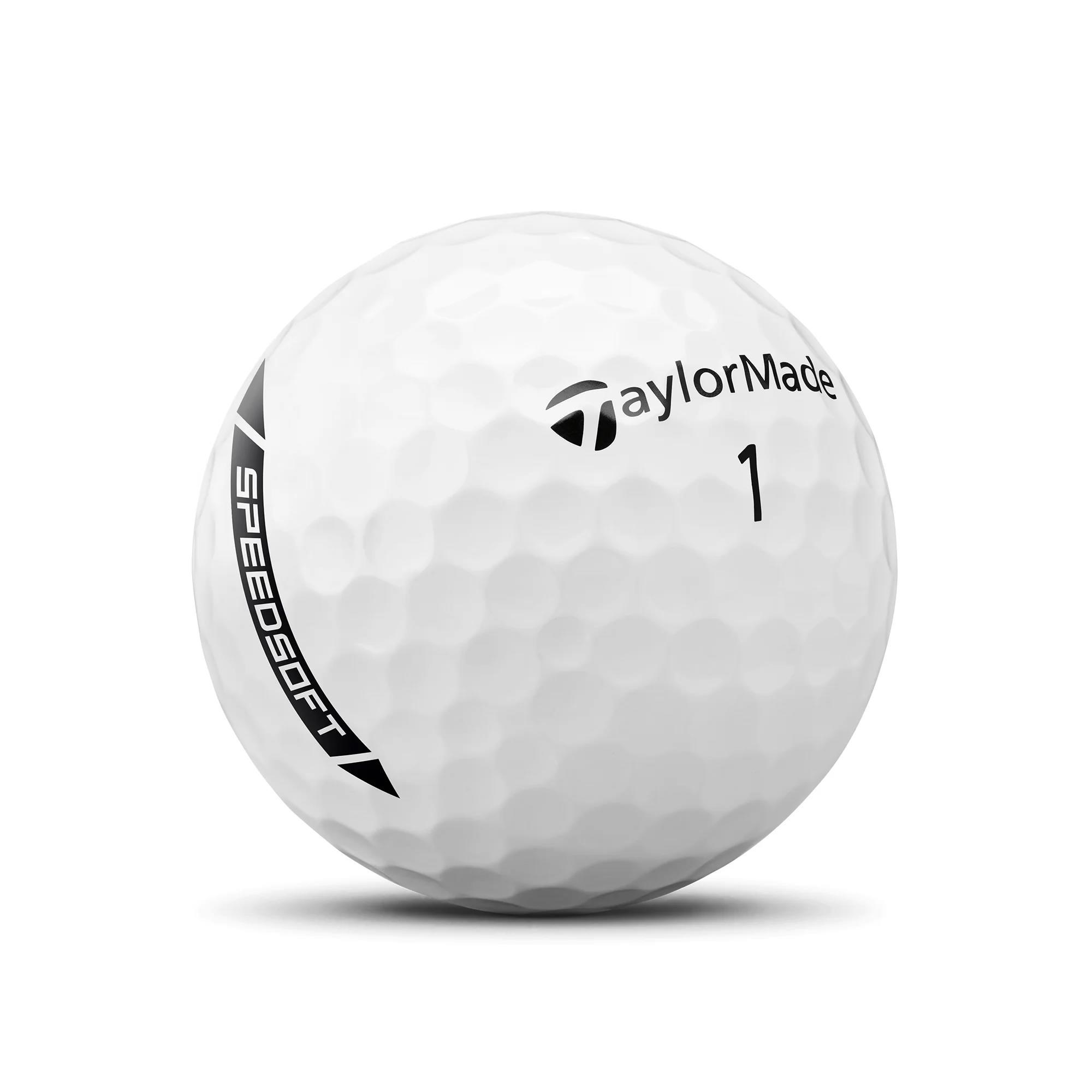 TaylorMade SpeedSoft Golfbälle + Bonus Sleeve Pack