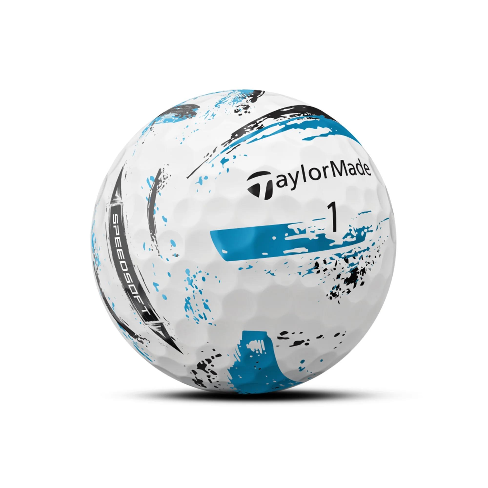 TaylorMade SpeedSoft Golfbälle + Bonus Sleeve Pack