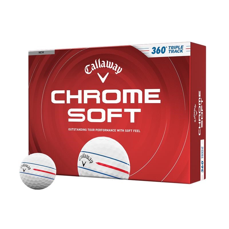 Callaway Chrome Soft 360 Triple Track Golfbälle
