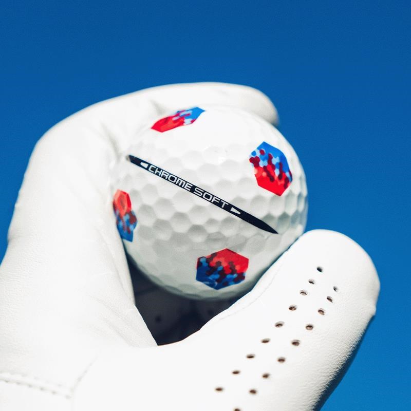 Callaway Chrome Soft TruTrack Blue/Red Golfbälle