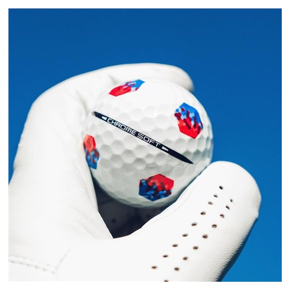 Callaway Chrome Soft TruTrack Blue/Red Golfbälle