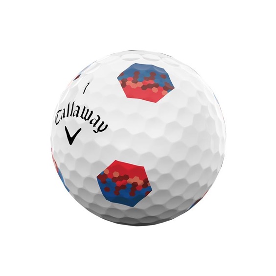 Callaway Chrome Soft TruTrack Blue/Red Golfbälle