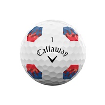 Callaway Chrome Soft TruTrack Blue/Red Golfbälle