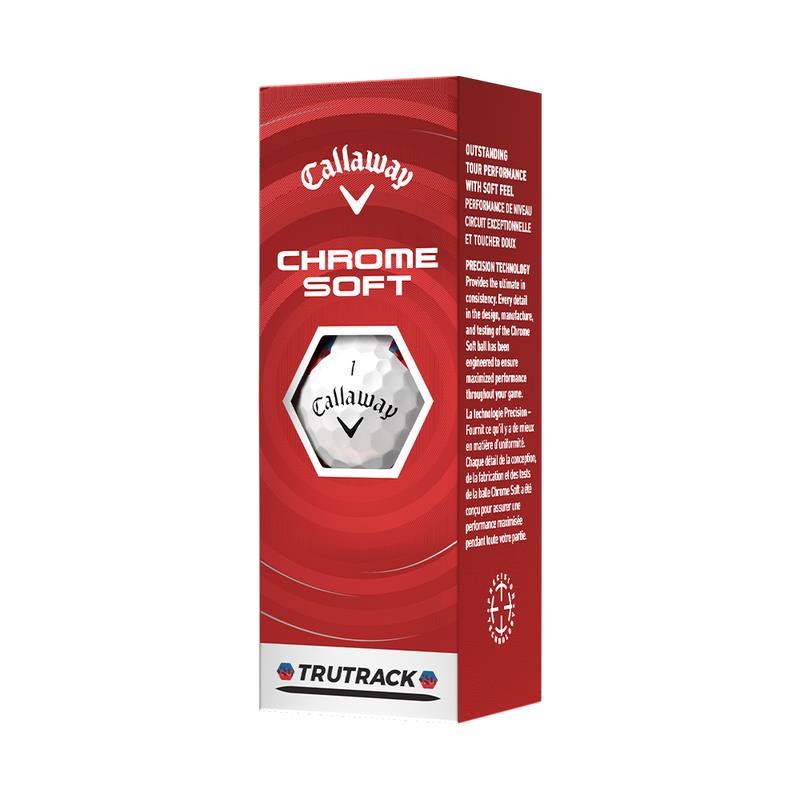 Callaway Chrome Soft TruTrack Blue/Red Golfbälle
