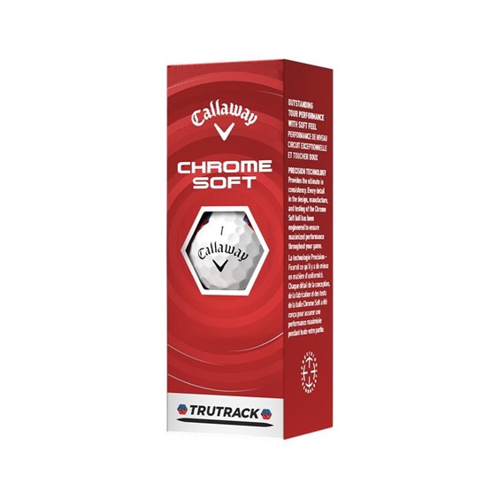 Callaway Chrome Soft TruTrack Blue/Red Golfbälle