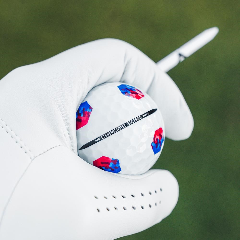 Callaway Chrome Soft TruTrack Blue/Red Golfbälle