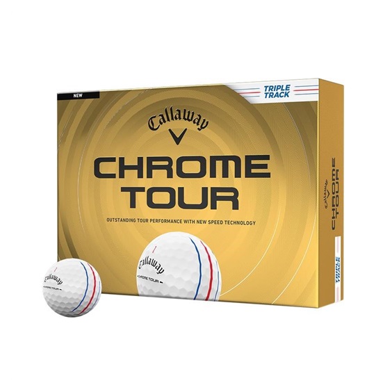 Callaway Chrome Tour Triple Track Golfbälle