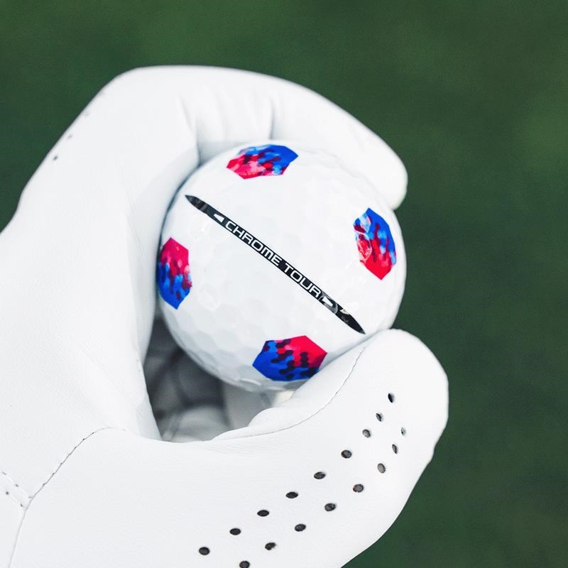 Callaway Chrome Tour TruTrack Blue/Red Golfbälle