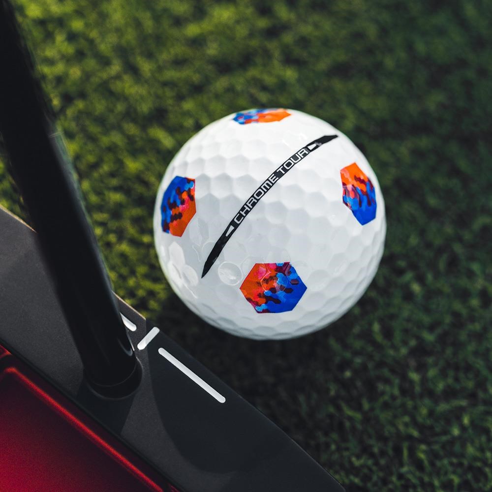 Callaway Chrome Tour TruTrack Blue/Red Golfbälle