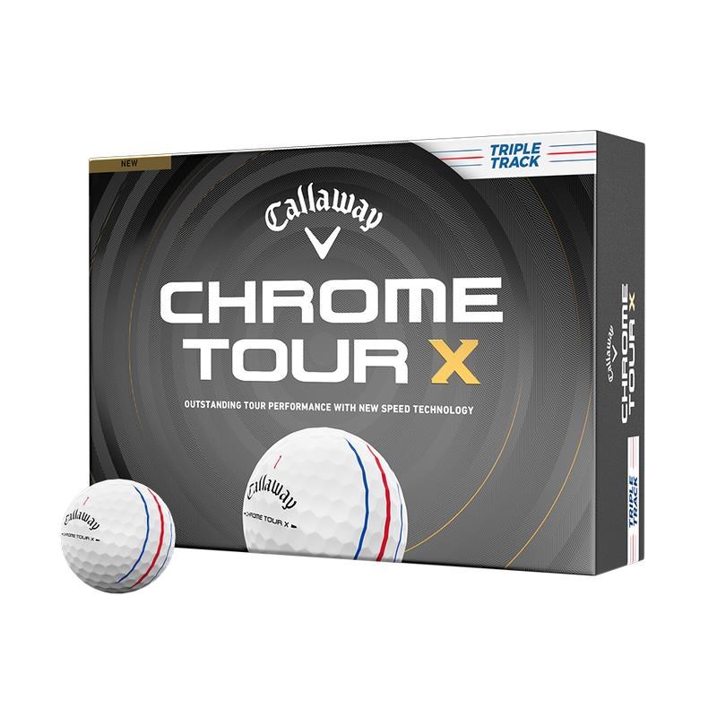 Callaway Chrome Tour X Triple Track Golfbälle