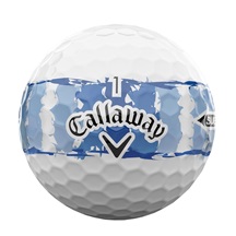 LIMITED - Callaway Supersoft Golfbälle, DISTRESSED BLUE STRIPE