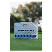 LIMITED - Callaway Supersoft Golfbälle, DISTRESSED BLUE STRIPE