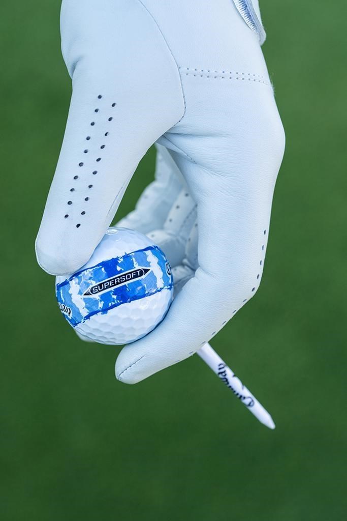 LIMITED - Callaway Supersoft Golfbälle, DISTRESSED BLUE STRIPE