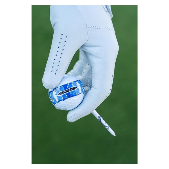 LIMITED - Callaway Supersoft Golfbälle, DISTRESSED BLUE STRIPE