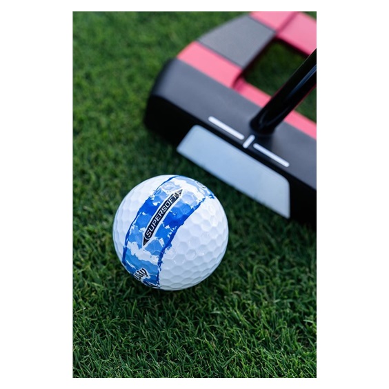 LIMITED - Callaway Supersoft Golfbälle, DISTRESSED BLUE STRIPE
