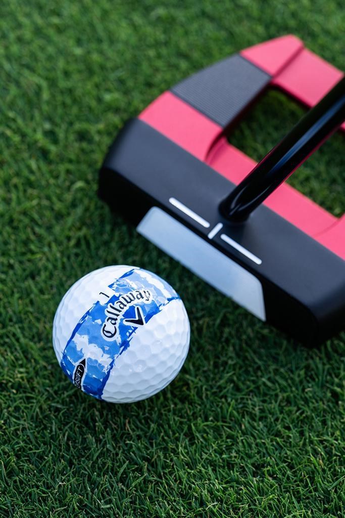 LIMITED - Callaway Supersoft Golfbälle, DISTRESSED BLUE STRIPE