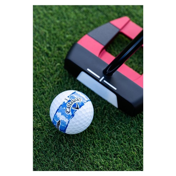 LIMITED - Callaway Supersoft Golfbälle, DISTRESSED BLUE STRIPE