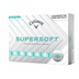 LIMITED - Callaway Supersoft Golfbälle, DISTRESSED TEAL STRIPE