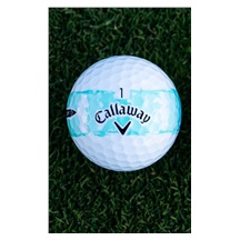 LIMITED - Callaway Supersoft Golfbälle, DISTRESSED TEAL STRIPE