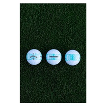 LIMITED - Callaway Supersoft Golfbälle, DISTRESSED TEAL STRIPE