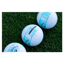 LIMITED - Callaway Supersoft Golfbälle, DISTRESSED TEAL STRIPE