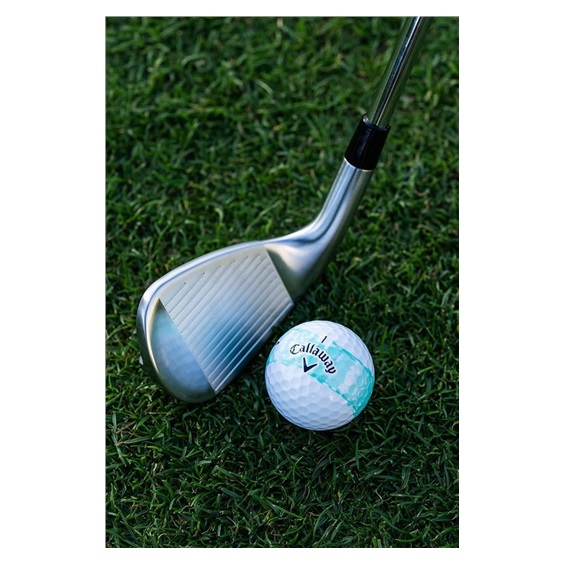 LIMITED - Callaway Supersoft Golfbälle, DISTRESSED TEAL STRIPE