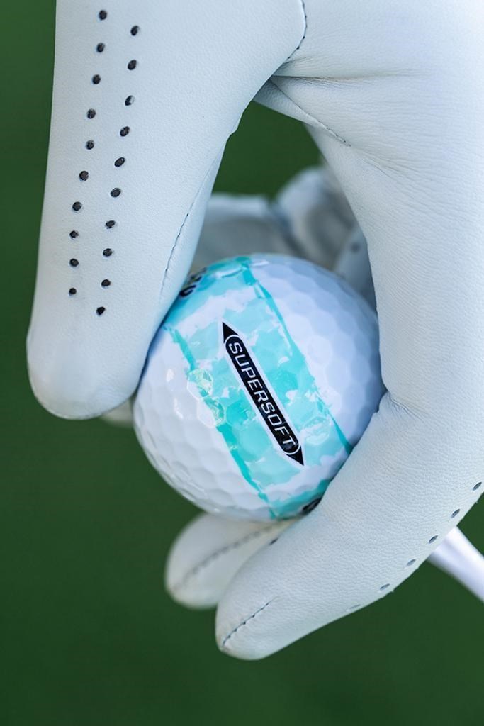 LIMITED - Callaway Supersoft Golfbälle, DISTRESSED TEAL STRIPE