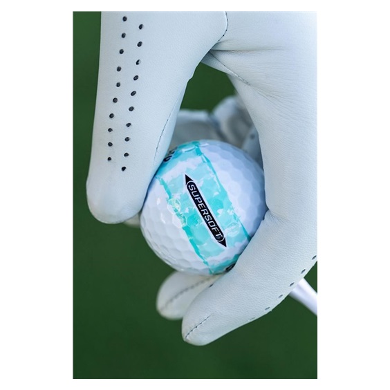 LIMITED - Callaway Supersoft Golfbälle, DISTRESSED TEAL STRIPE
