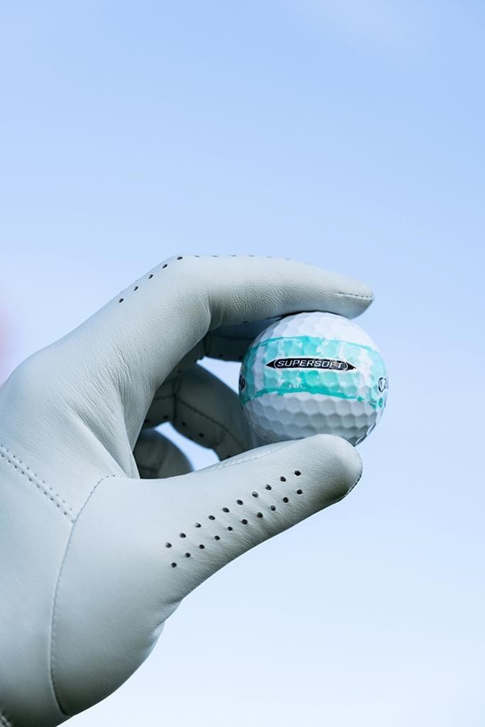 LIMITED - Callaway Supersoft Golfbälle, DISTRESSED TEAL STRIPE