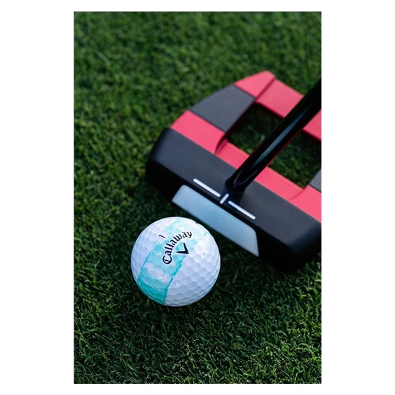 LIMITED - Callaway Supersoft Golfbälle, DISTRESSED TEAL STRIPE