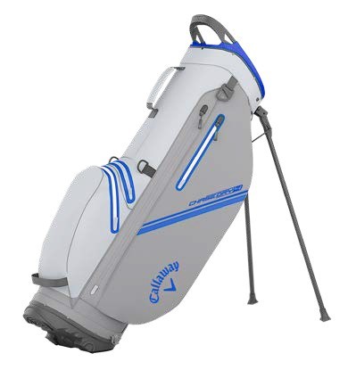 Callaway Chase Dry Stand bag, weiss/silber/royal