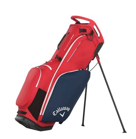 Callaway Fairway 14HD Standbag, rot/weiss/dunkelblau