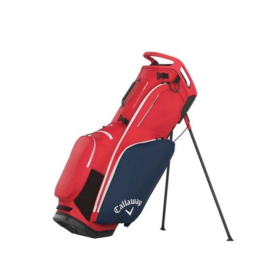 Callaway Fairway 14HD Standbag, rot/weiss/dunkelblau