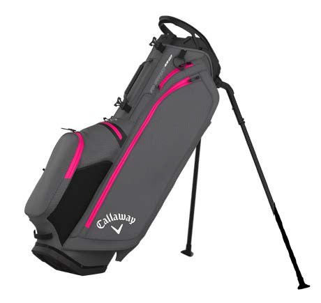 Callaway Fairway C HD Standbag, grau/rosa