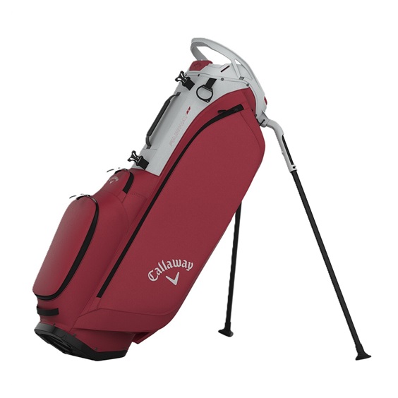 Callaway Fairway C Standbag, silber/cardinal