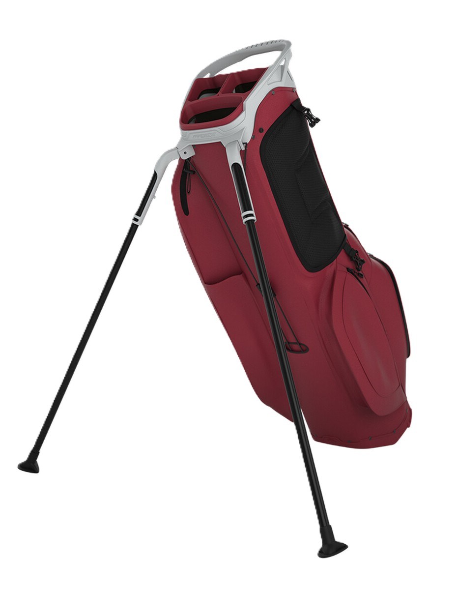 Callaway Fairway C Standbag, silber/cardinal