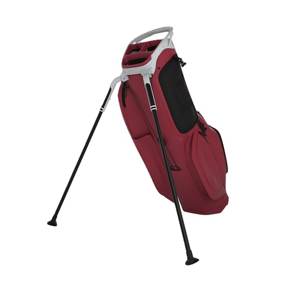 Callaway Fairway C Standbag, silber/cardinal