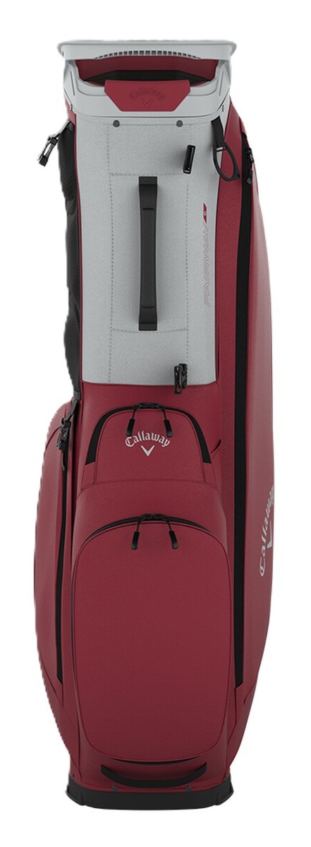 Callaway Fairway C Standbag, silber/cardinal