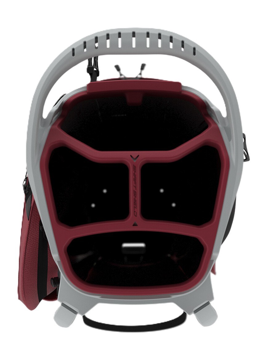 Callaway Fairway C Standbag, silber/cardinal