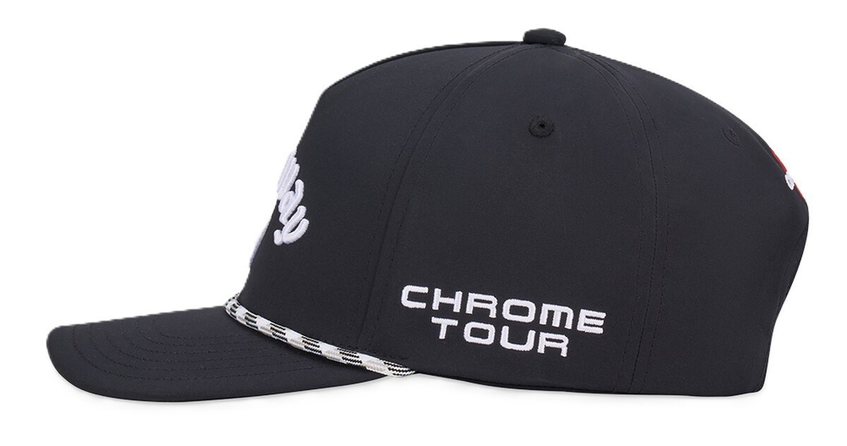 Callaway Tour Authentic Performance Pro Rope Herren Cap, schwarz