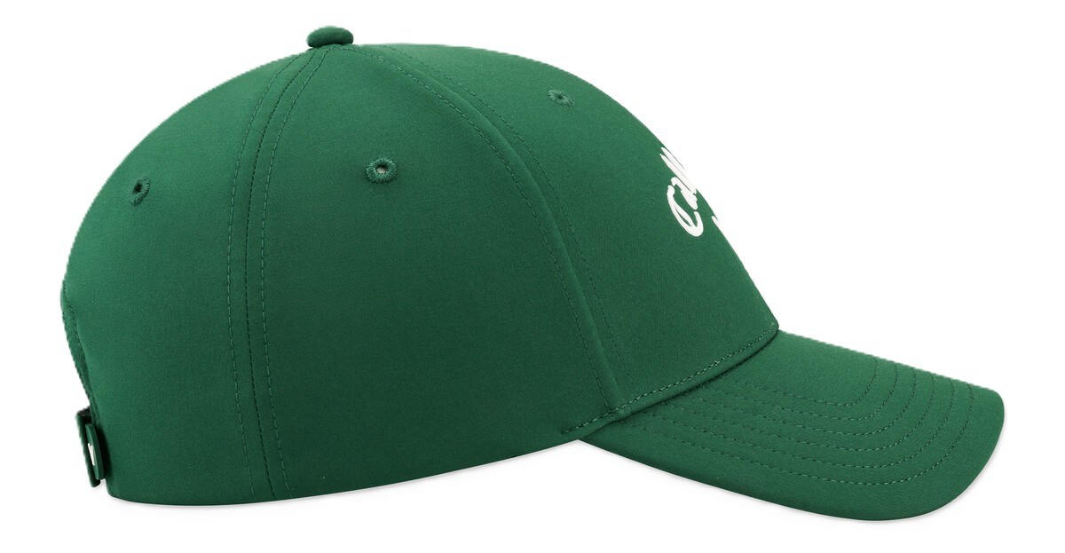 <h2>Callaway Liquid Metal Cap - grün</h2><br><p style="text-align: justify;">Eine klassische Mütze aus leistungsstarkem Material, die Stil und Funktion vereint. Das dreidimensionale, moderne Frontlogo verleiht der Mütze einen zeitgemäßen, sportlichen Look.</p><br><h4 style="text-align: justify;">Hauptmerkmale</h4><br><p style="text-align: justify;">- Mittleres Profil und strukturierter Entwurf – Eine ausgewogene Passform für einen klaren, strukturierten Look<br />- UV-Schutz 30+ – Schützt vor schädlichen Sonnenstrahlen<br />- Proprietärer Freshband™ – Feuchtigkeitsableitende Technologie für maximalen Komfort<br />- Klettverschluss – Verstellbarer Riemen für eine sichere und individuell anpassbare Passform.</p><br><p style="text-align: justify;">Ideal für Sportler und alle, die eine Kombination aus Leistung und modernem Stil suchen.</p>