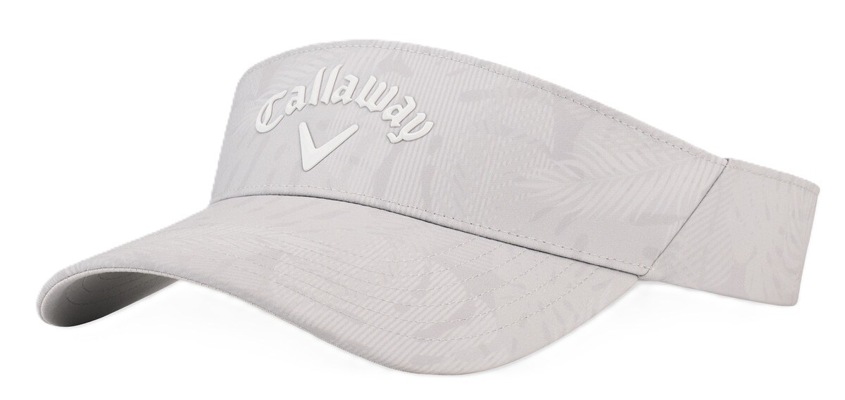 Callaway Liquid Metal Herren Visor, grey/palm breeze